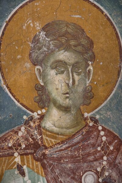 St. Sergius, detail