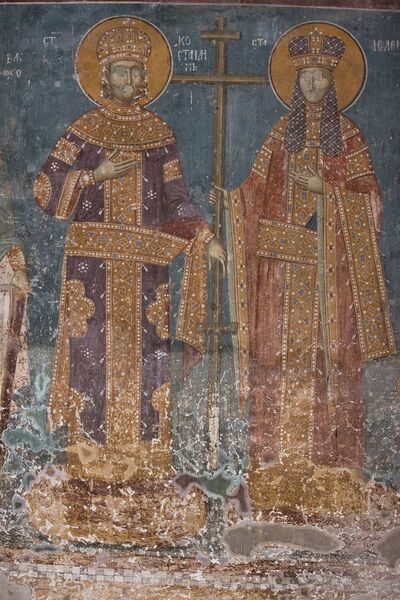 Holy Emperor Constantine and Empress Helena
