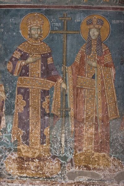 Holy Emperor Constantine and Empress Helena