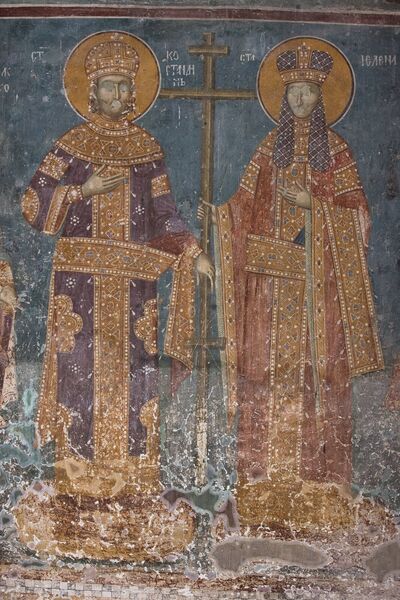Holy Emperor Constantine and Empress Helena