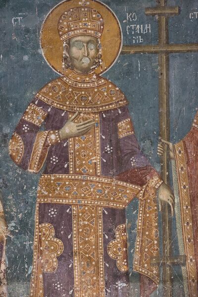 Holy Emperor Constantine, detail