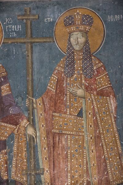 Holy Empress Helena, detail
