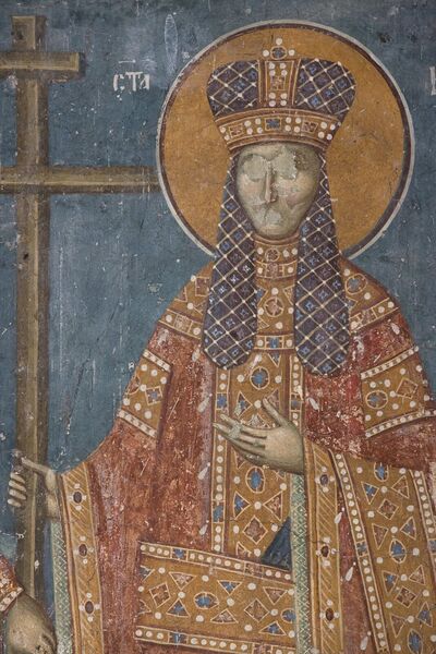 Holy Empress Helena, detail