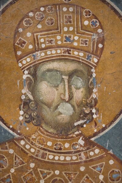 Holy Emperor Constantine, detail