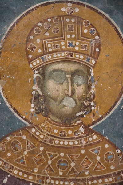 Holy Emperor Constantine, detail