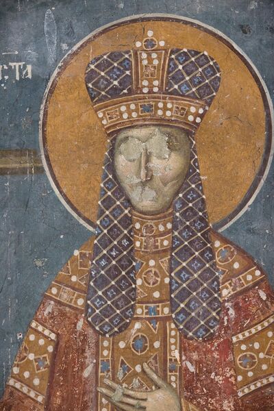 Holy Empress Helena, detail