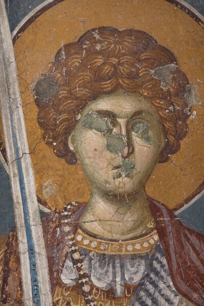 St. George, detail