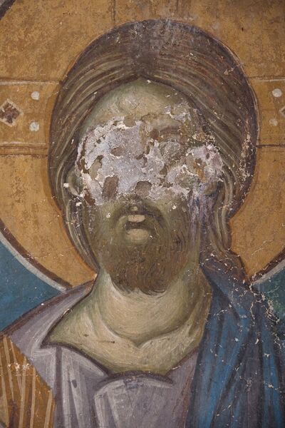 Christ the Merciful, detail
