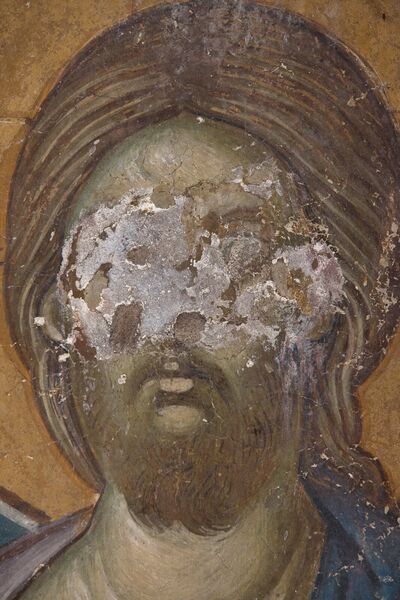 Christ the Merciful, detail