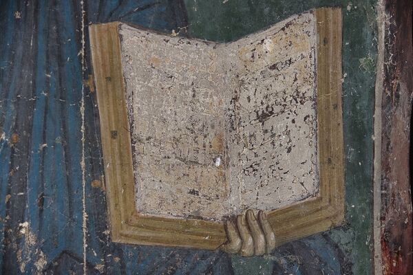 Christ the Merciful, detail