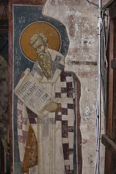 St. Ignatius the God-bearer, detail