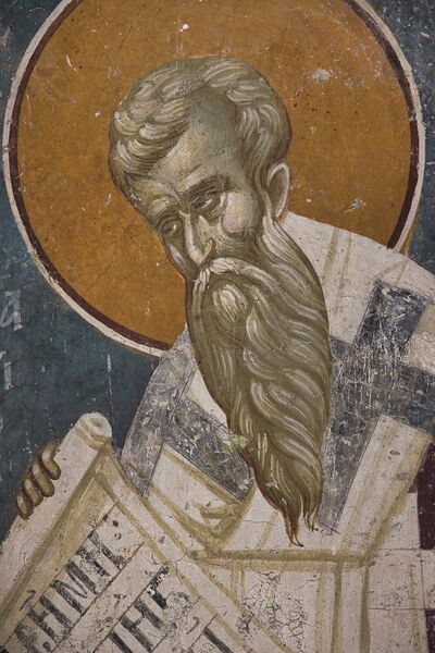 St. Ignatius the God-bearer, detail