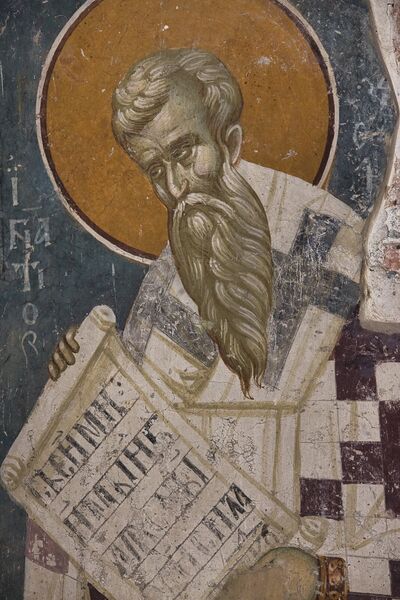 St. Ignatius the God-bearer, detail