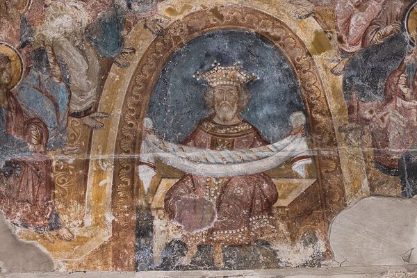 Descent of the Holy Spirit on the Apostles, detail