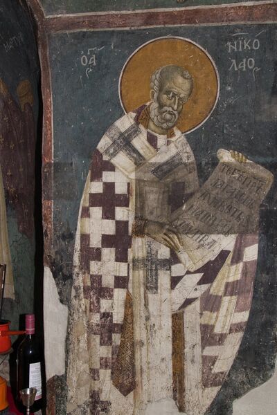 St. Nicholas, detail