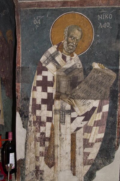 St. Nicholas, detail
