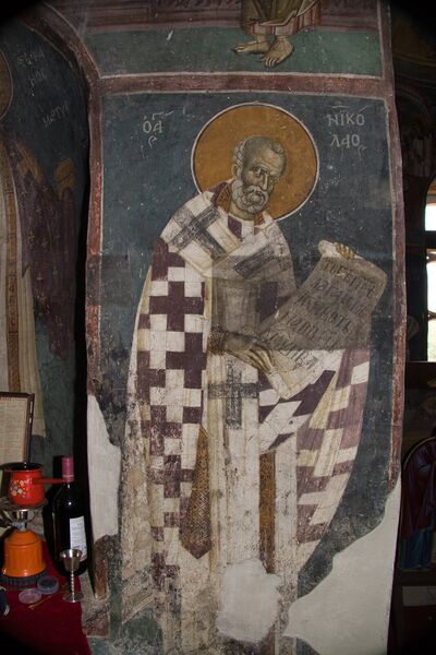 St. Nicholas, detail