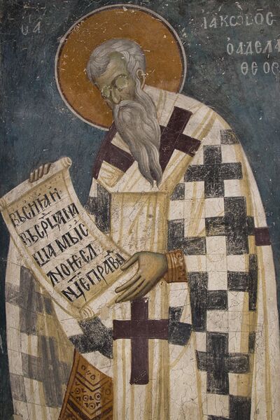 St. James the Brother of God, detail