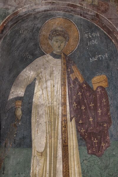 St. Stephen the First Martyr, detail