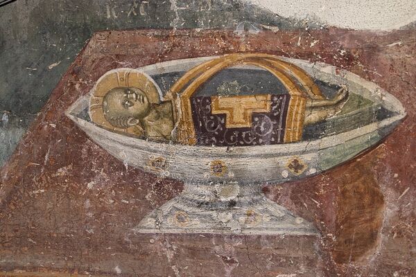 Christ Agnets on the paten