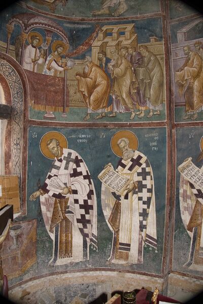 Liturgy service, detail