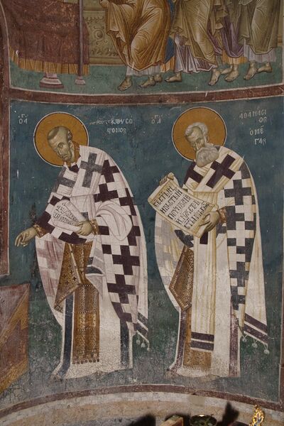 St. John Chrysostom and Athanasius the Great