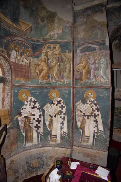 St. John Chrysostom, Athanasius the Great and Cyril of Alexandria