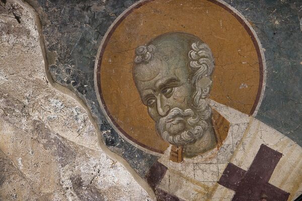St. Gregory the Wonderworker, detail