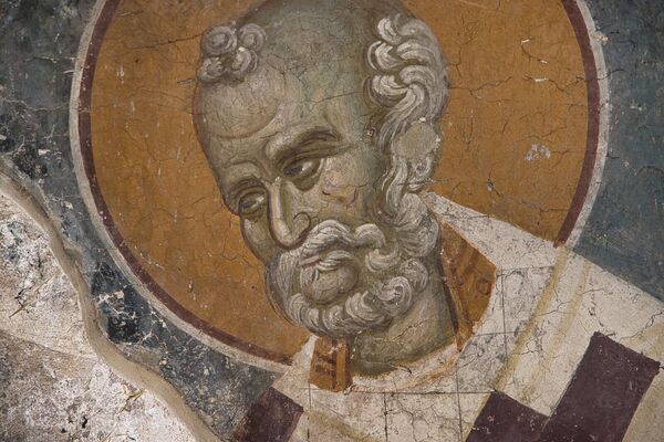 St. Gregory the Wonderworker, detail