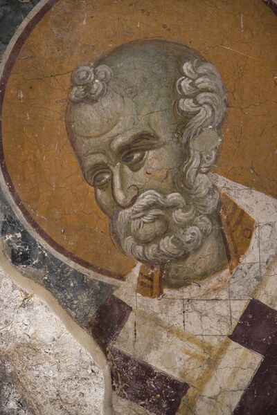 St. Gregory the Wonderworker, detail