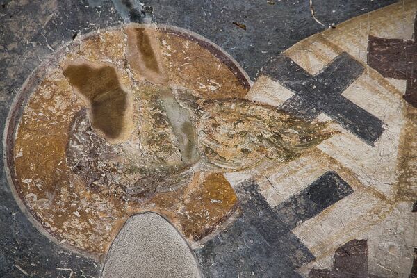 Unrecognized bishop, detail