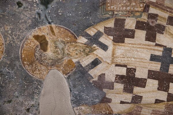 Unrecognized bishop, detail