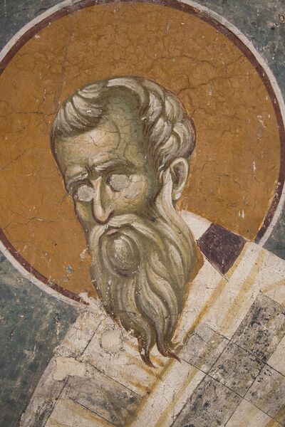 St. Epiphanius of Cyprus, detail