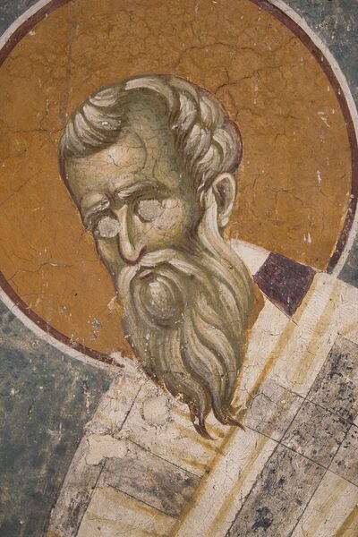 St. Epiphanius of Cyprus, detail