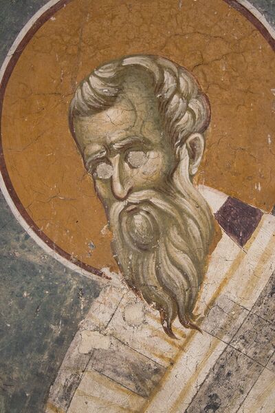 St. Epiphanius of Cyprus, detail