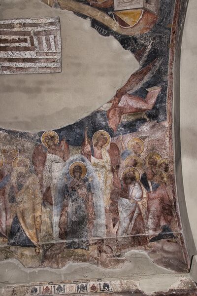 Ascension of Christ, detail