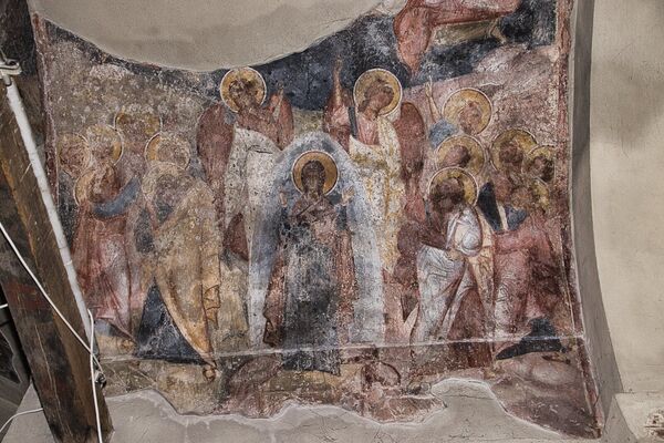 Ascension of Christ, detail
