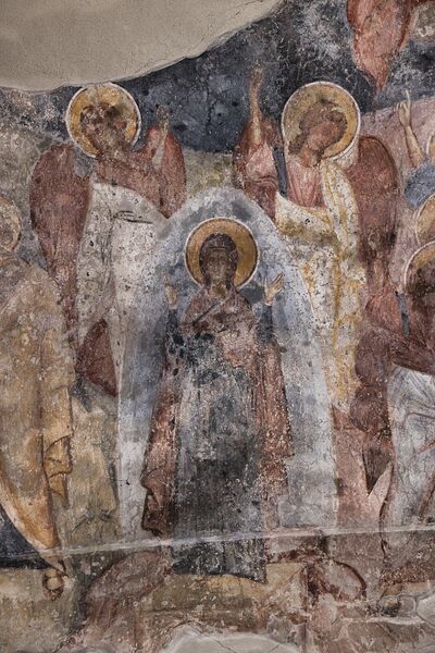 Ascension of Christ, detail