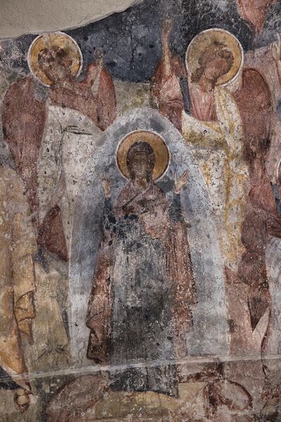 Ascension of Christ, detail