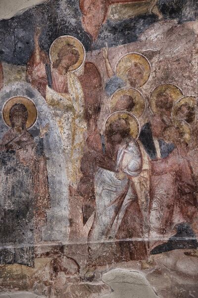 Ascension of Christ, detail
