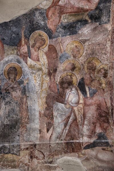 Ascension of Christ, detail