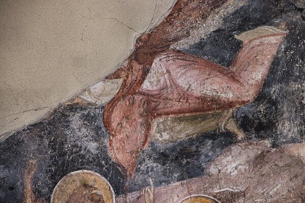 Ascension of Christ, detail