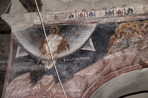 Above You on the throne, below in the tomb, detail
