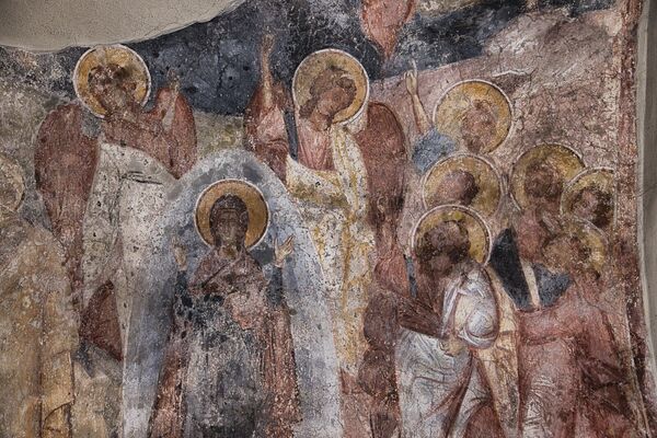 Ascension of Christ, detail