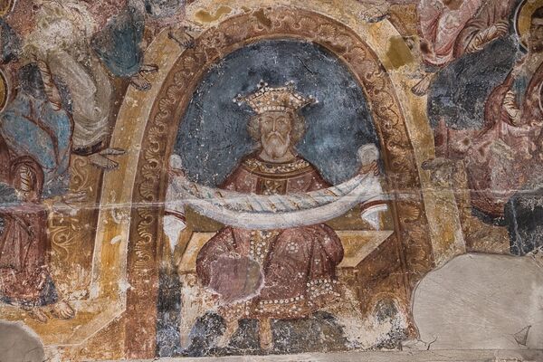 Descent of the Holy Spirit on the Apostles, detail