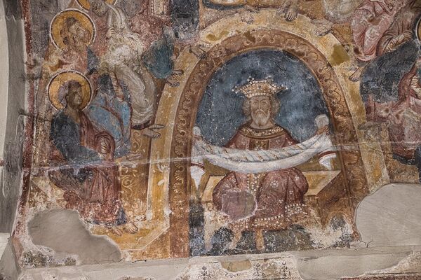 Descent of the Holy Spirit on the Apostles, detail