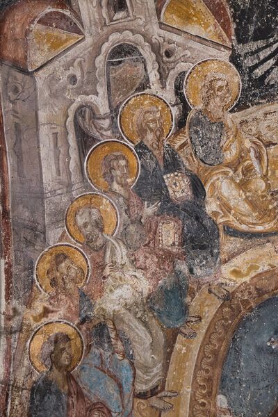 Descent of the Holy Spirit on the Apostles, detail