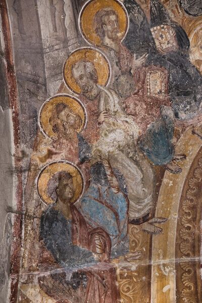Descent of the Holy Spirit on the Apostles, detail