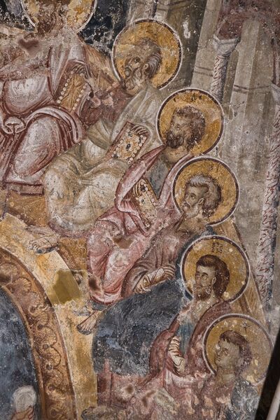 Descent of the Holy Spirit on the Apostles, detail
