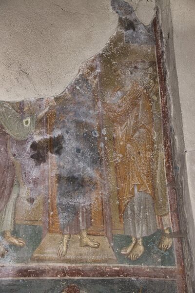 Doubting Thomas, detail